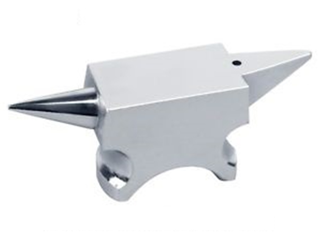 PARUU® Professional Mini horn Anvil satin chrome for precision work PR321