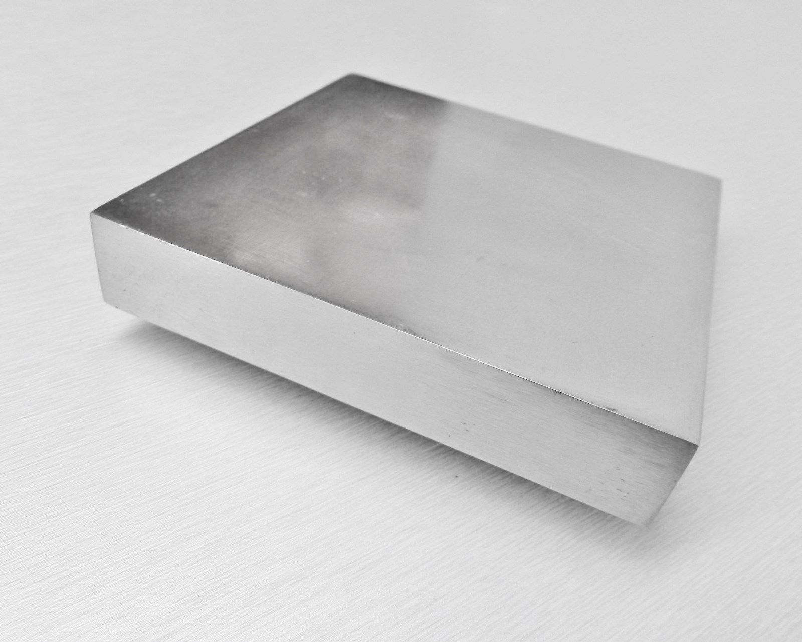 PARUU® Jewelers Steel Bench Block Dapping Flattening Work Forming Anvil PR328-6x6x3/4