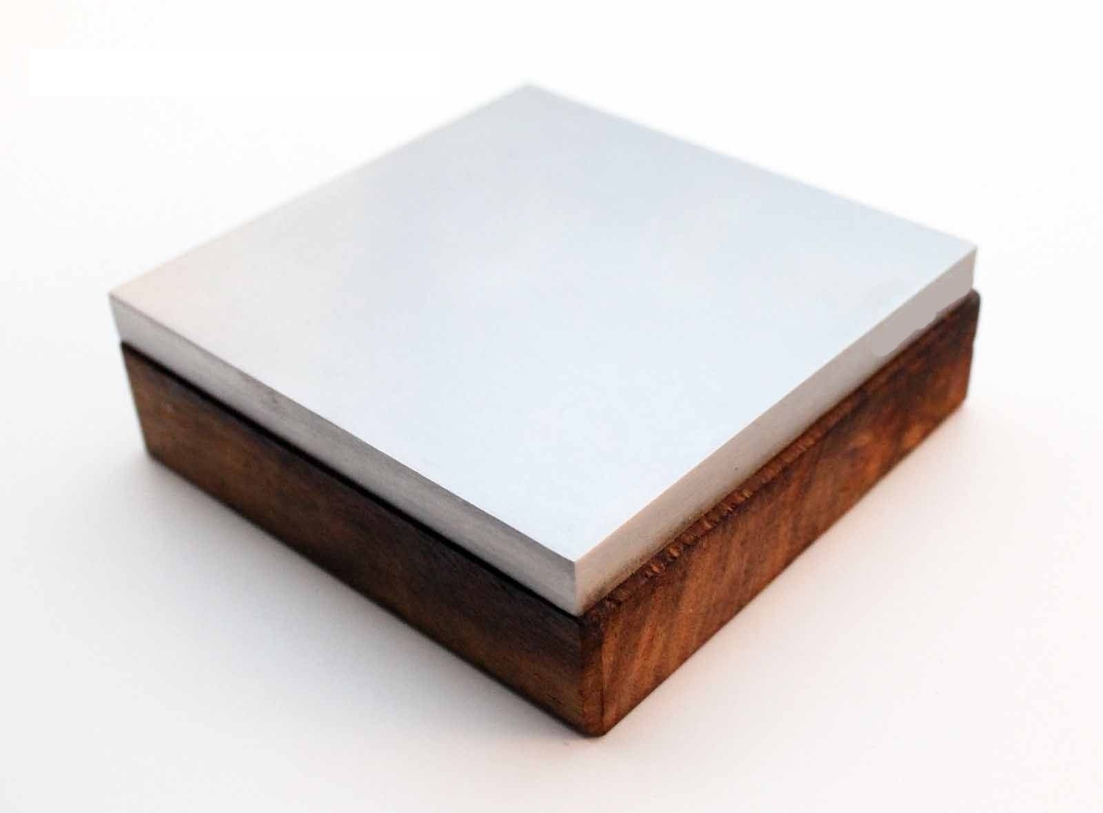 PARUU® STEEL BLOCK 4" ON WOODEN BASE PR329