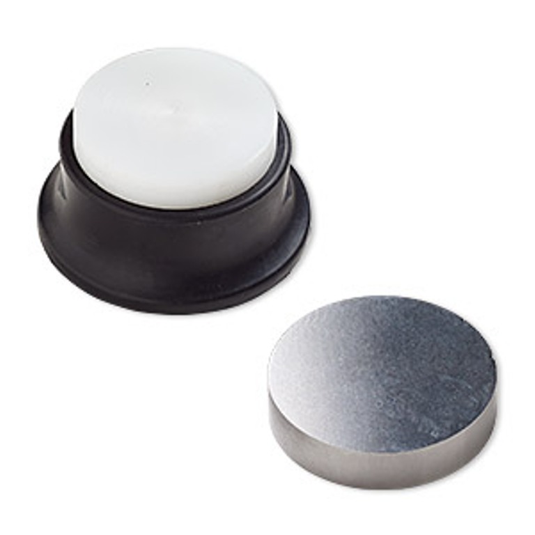 PARUU® STEEL AND NYLON BLOCK WITH RUBBER BASE PR331