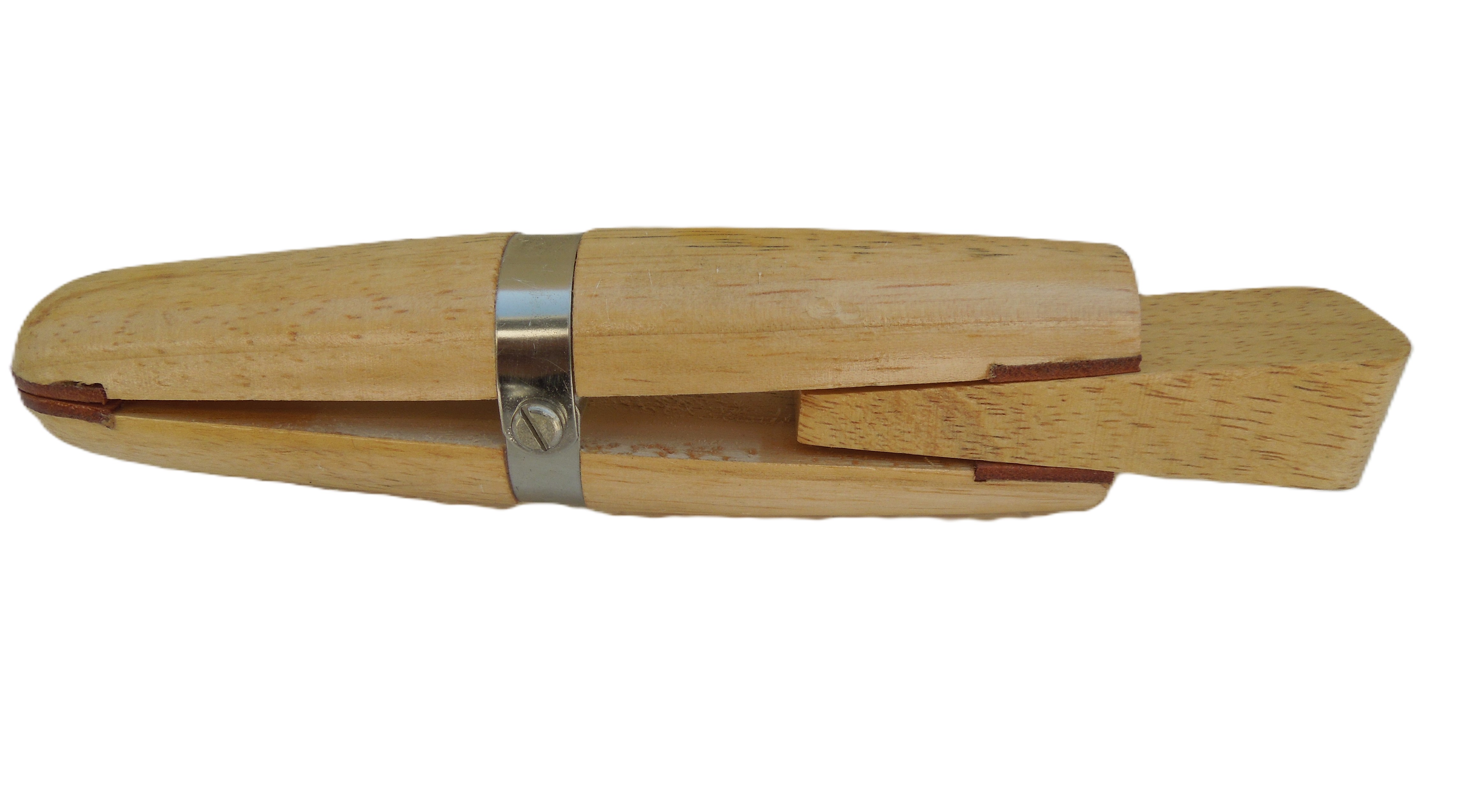 PARUU® RING CLAMP WOODEN Jewelry Vise Tool Holder Size 6" Hold Rings PR343