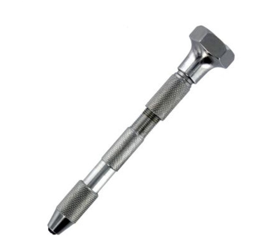 PIN VISE SWIVEL HEAD 4 SIZES HAND DRILL TOOL VICE 0-1/8" 2 CHUCK DRILLING PR353