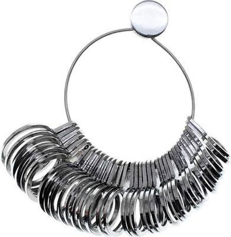 PARUU® Universal 36 Pcs Metal ring sizer set PR379