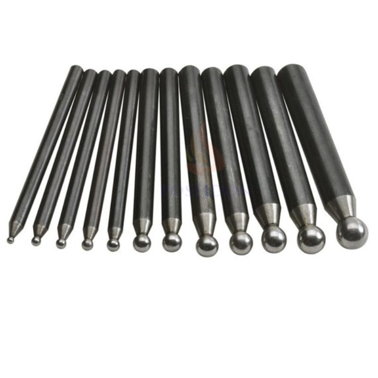 PARUU® 12 Pc Doming Dapping Punch Set PR428-12pc