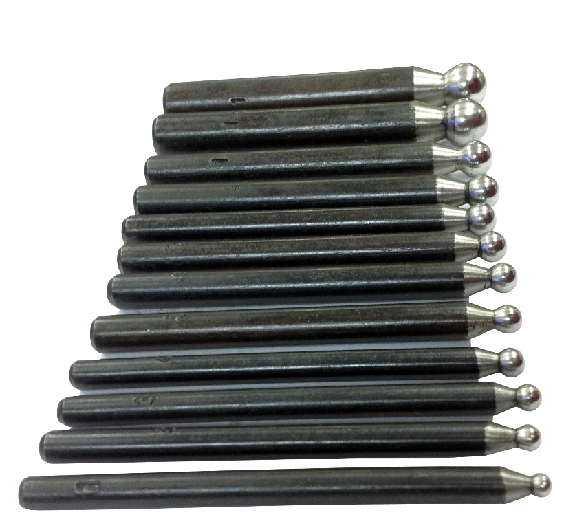 PARUU® 12 Pc Doming Dapping Punch Set PR428-12pc