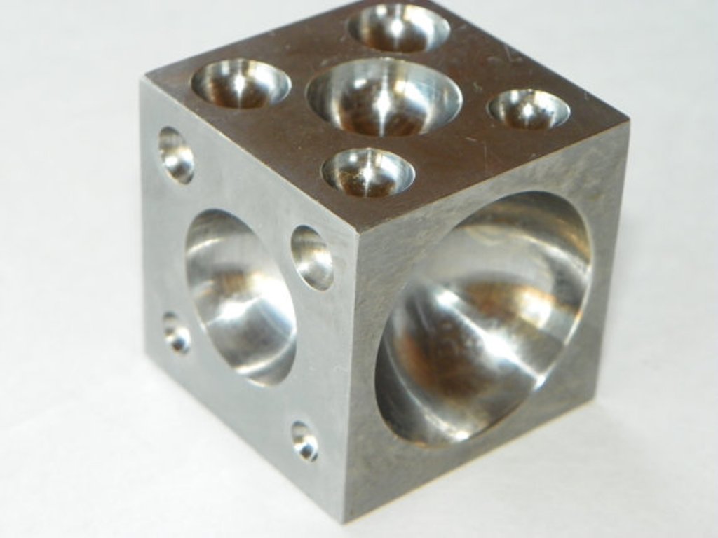 PARUU® Doming Block Jewelers Dapping Punch 1 inch Metal Tools PR430-1inch