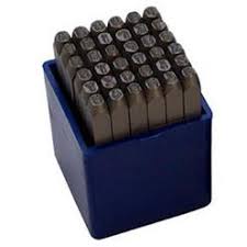 PARUU® 36pc Figure and letter punch set 3mm PR469-3mm