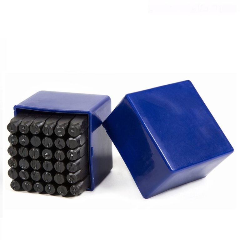 PARUU® 36 Piece Letter & Number Punch Set For Stamping Metal 5mm PR469-5mm