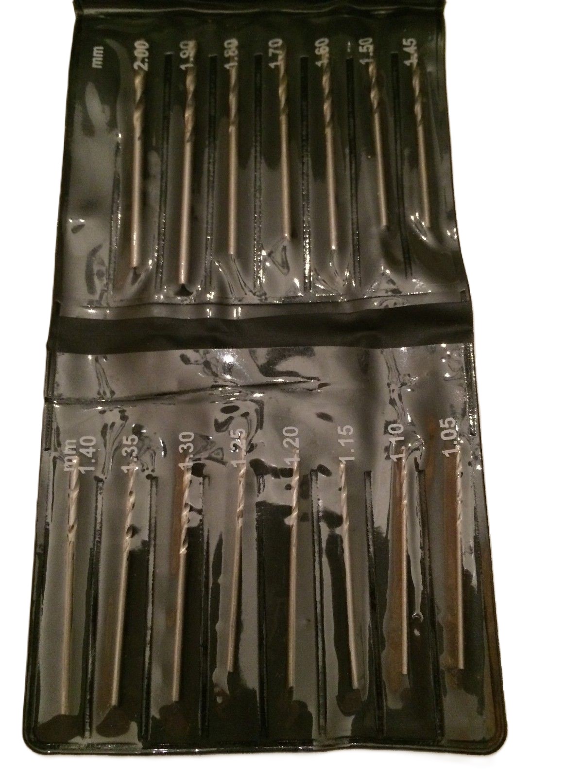 PARUU® 15 Piece HSS Drill Bit Set 1.05mm to 2.0mm PR-503