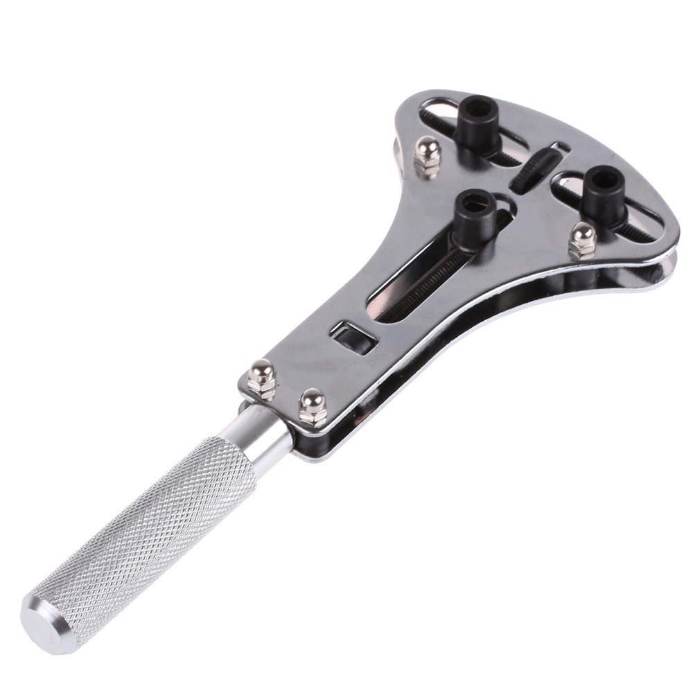 Jaxa Style Waterproof Watch Case Opener Tool with 4 sets of clamps PR619