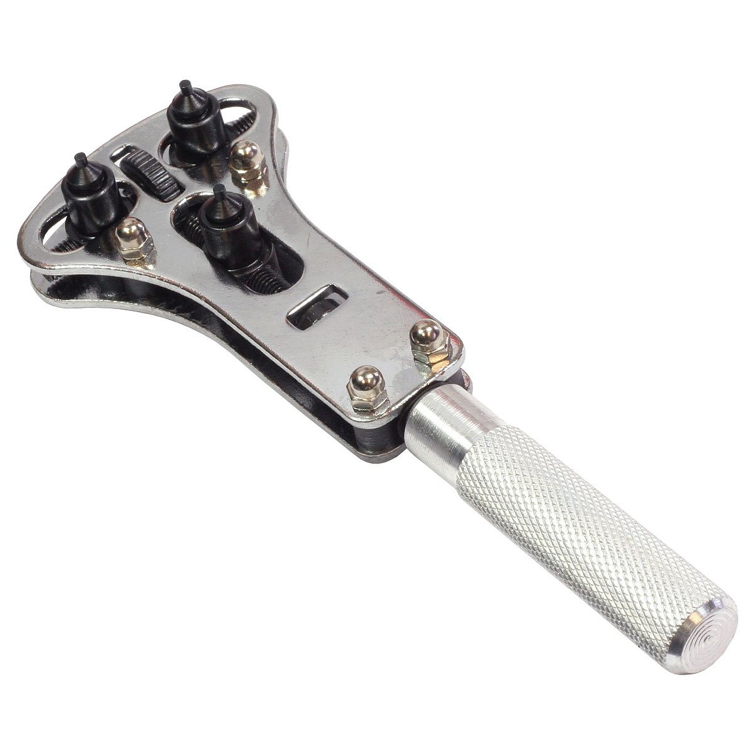 Jaxa Style Waterproof Watch Case Opener Tool with 4 sets of clamps PR619