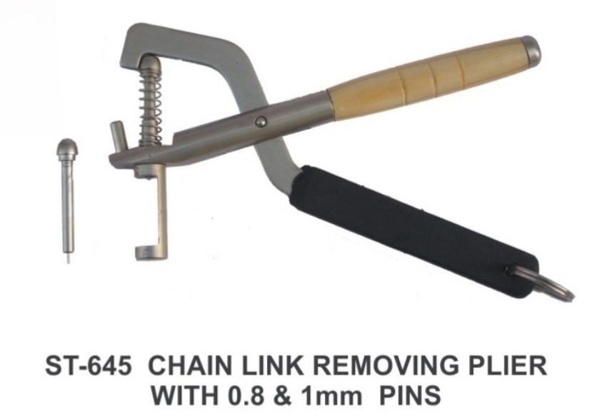 PARUU® Chin link removing Plier with 0.8 1 mm pins watch repair PR645