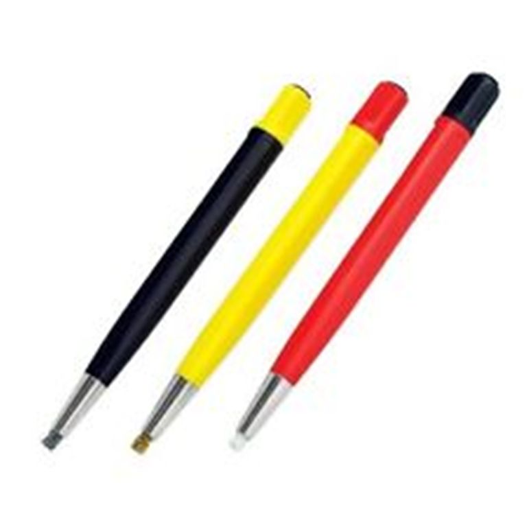 PARUU® Set of 3 Scratch brush brass steel fiberglass watch repair rust clean tool PR697-set