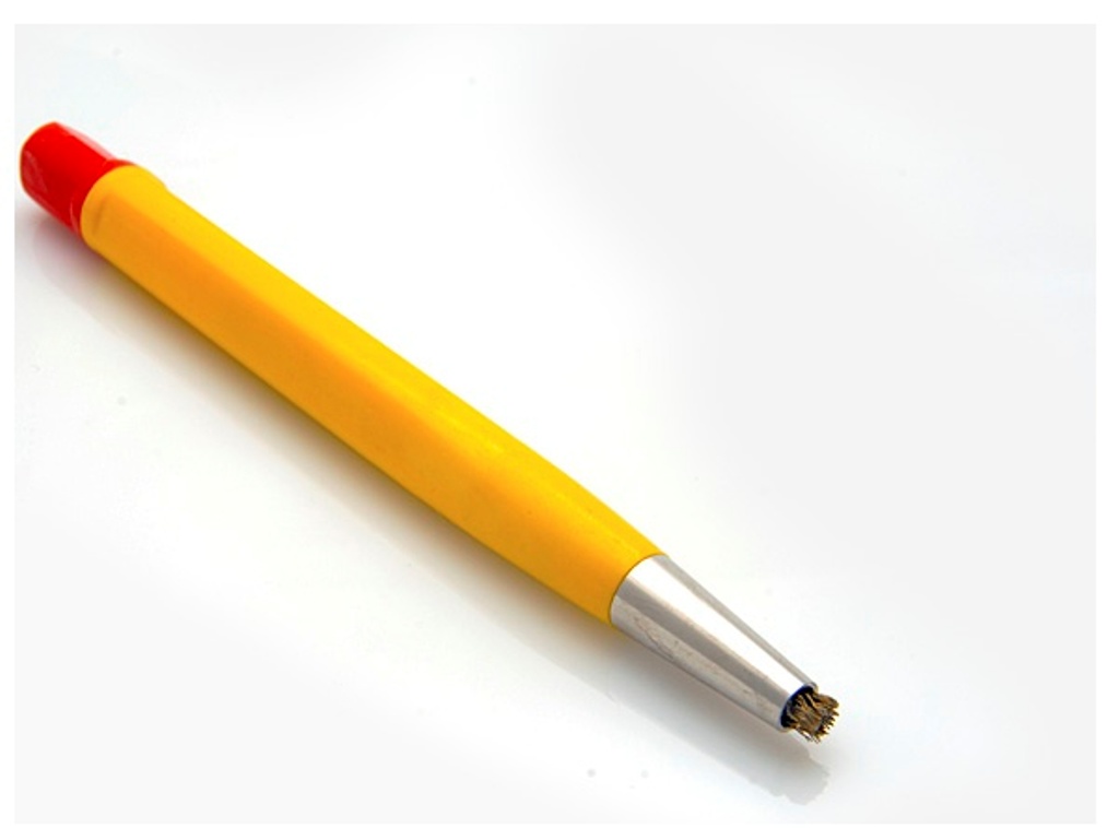 PARUU® scratch brush brass bristle for jewelers watch repair PR697-brass