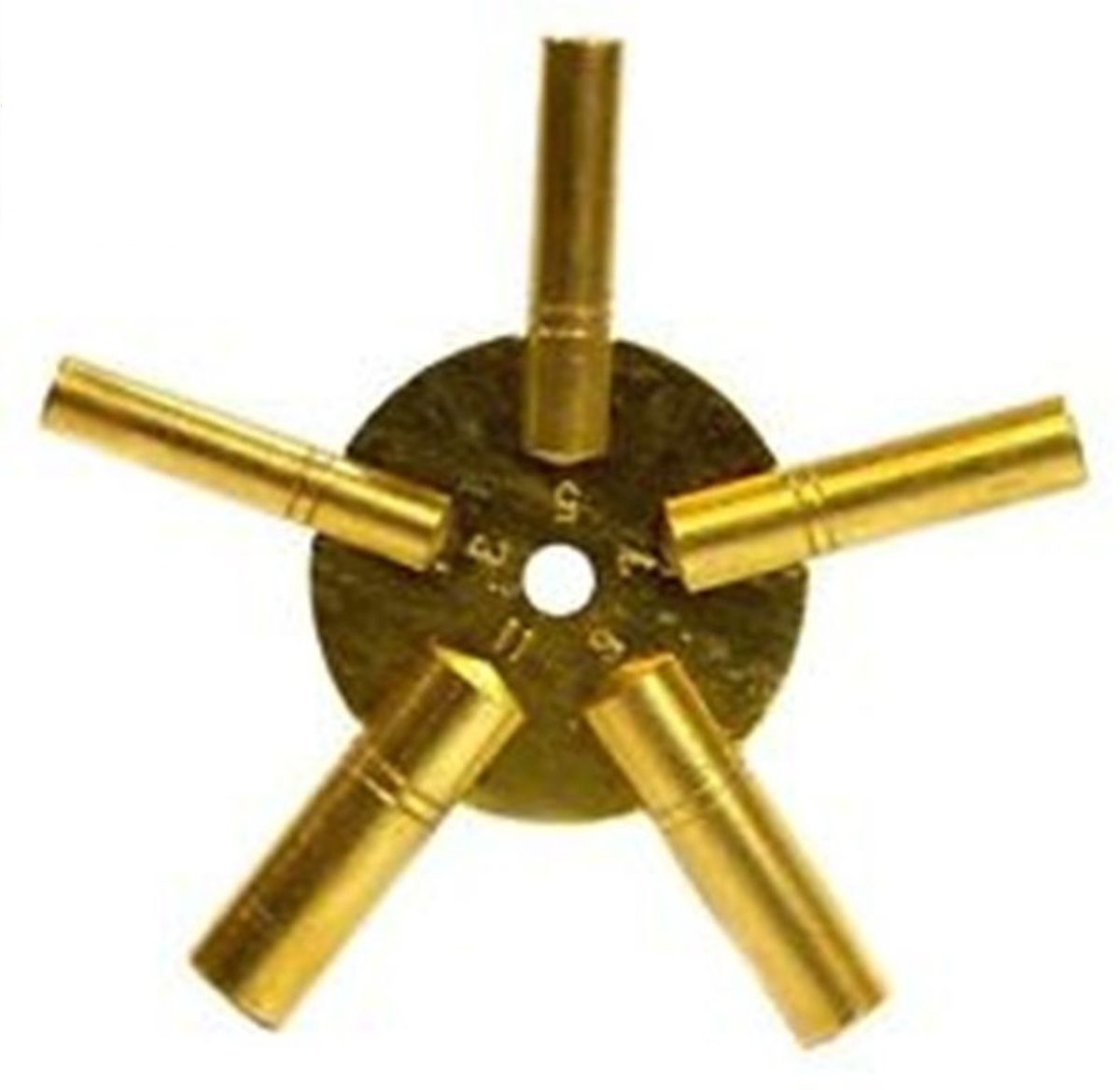 PARUU® clock key brass watch repair 3-5-7-9-11 sizes PR761B