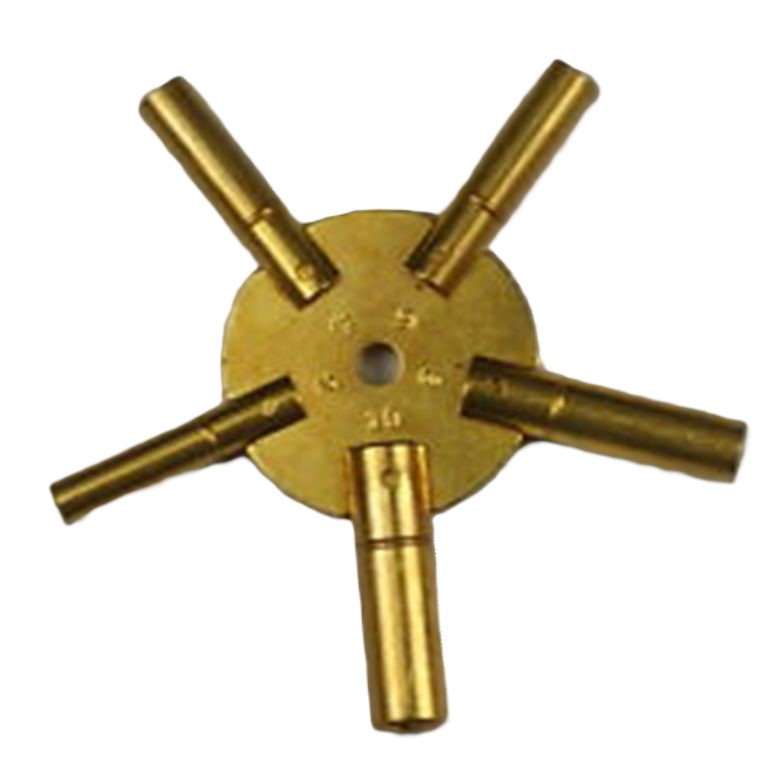 PARUU® clock key brass watch repair 3-5-7-9-11 sizes PR761B