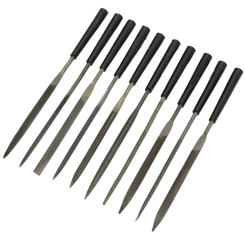 10pcs 140mm 3mm Precision Needle Files Set PR1014