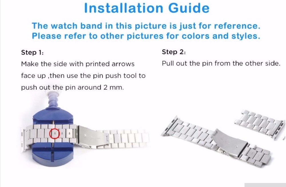 PARUU® Professional Watch Band Bracelet Link Remover Adjust Repair Tool PR1015
