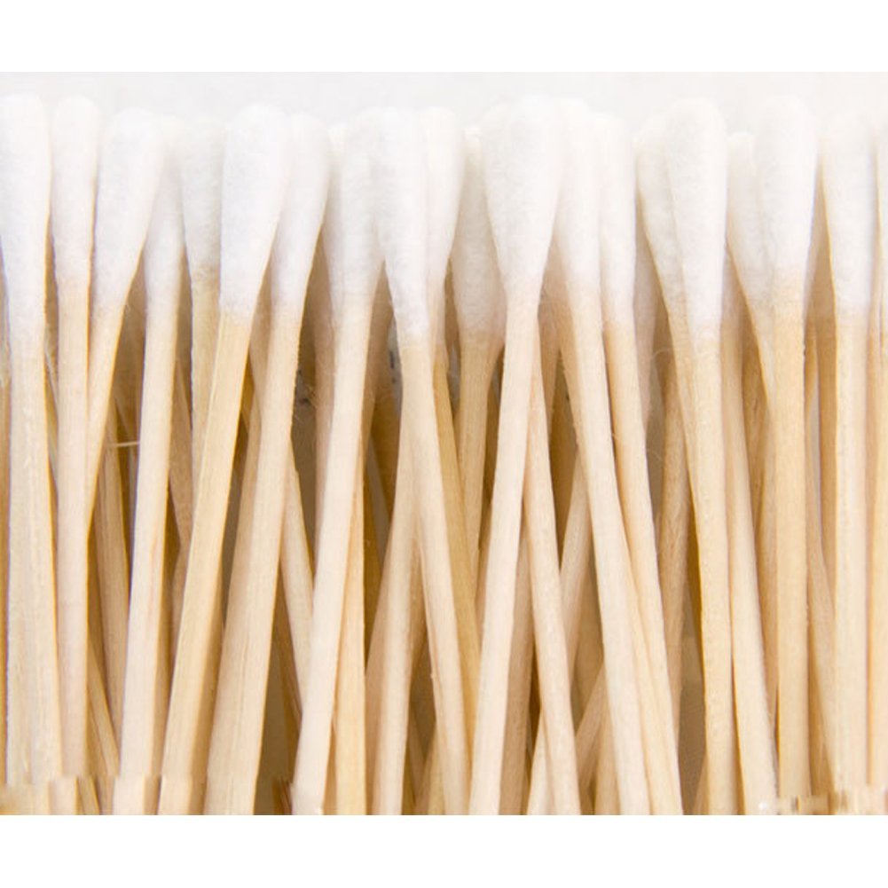 100pcs Wood Sticks Cotton Swab Cotton Buds 6 inch (15cm) PR1019