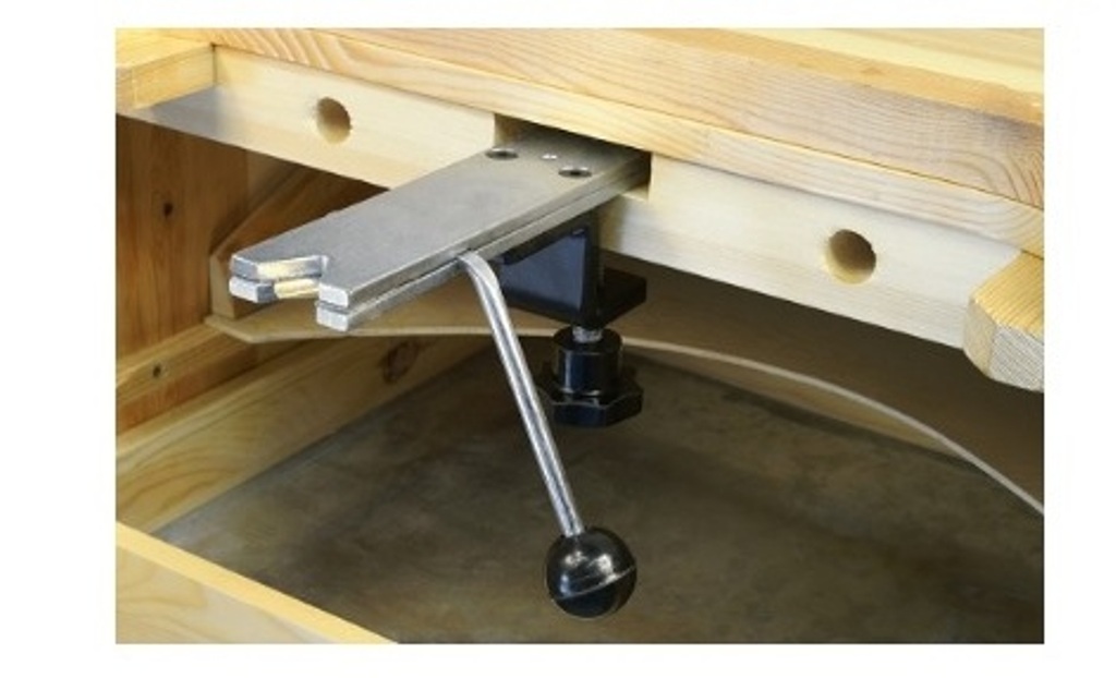 Paruu SMART VISE STEEL BENCH PIN WITH CLAMP PR1024