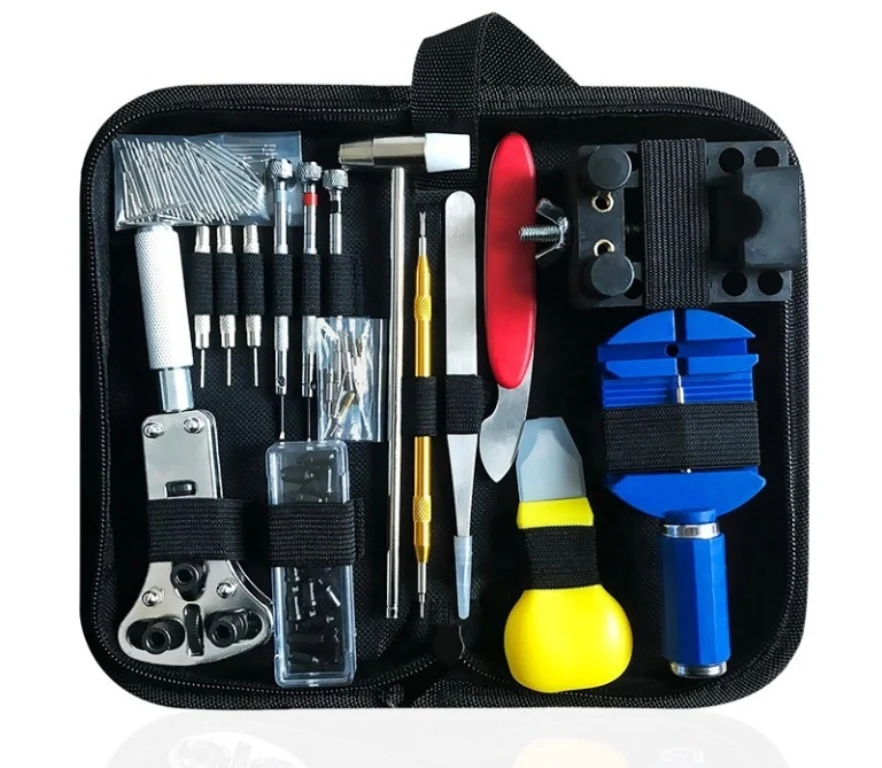 PARUU® 147 PCS Professional Watch Repair Kit in Carrying Case PR1031