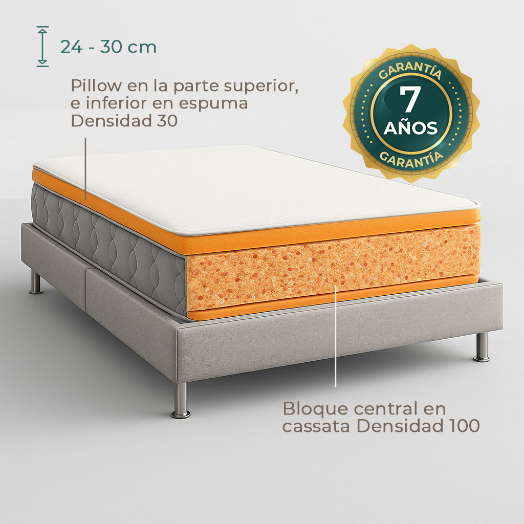 Colchón Pillow Gold Guayacán