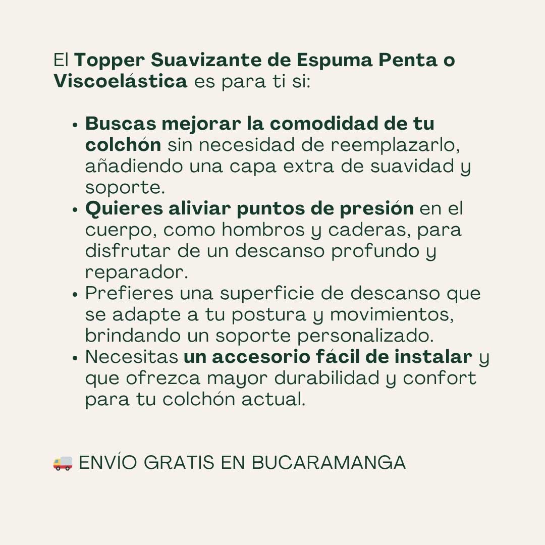 Topper Suavizante Balance