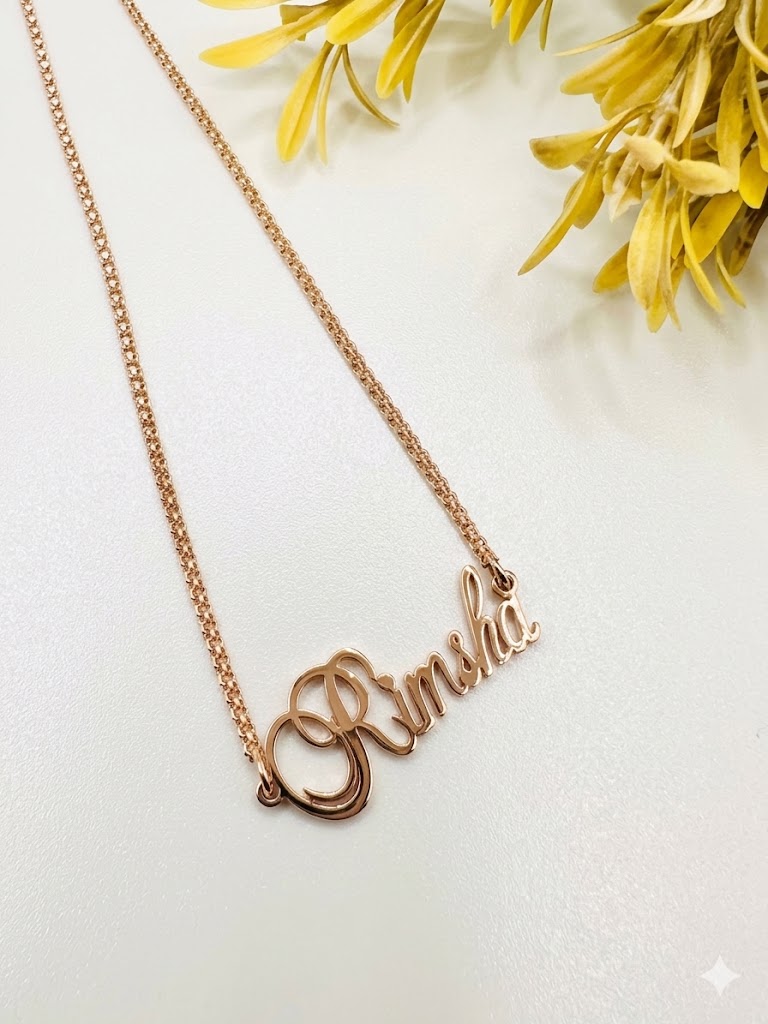 Name locket chain