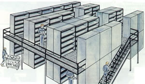 Mezzanine Shelving