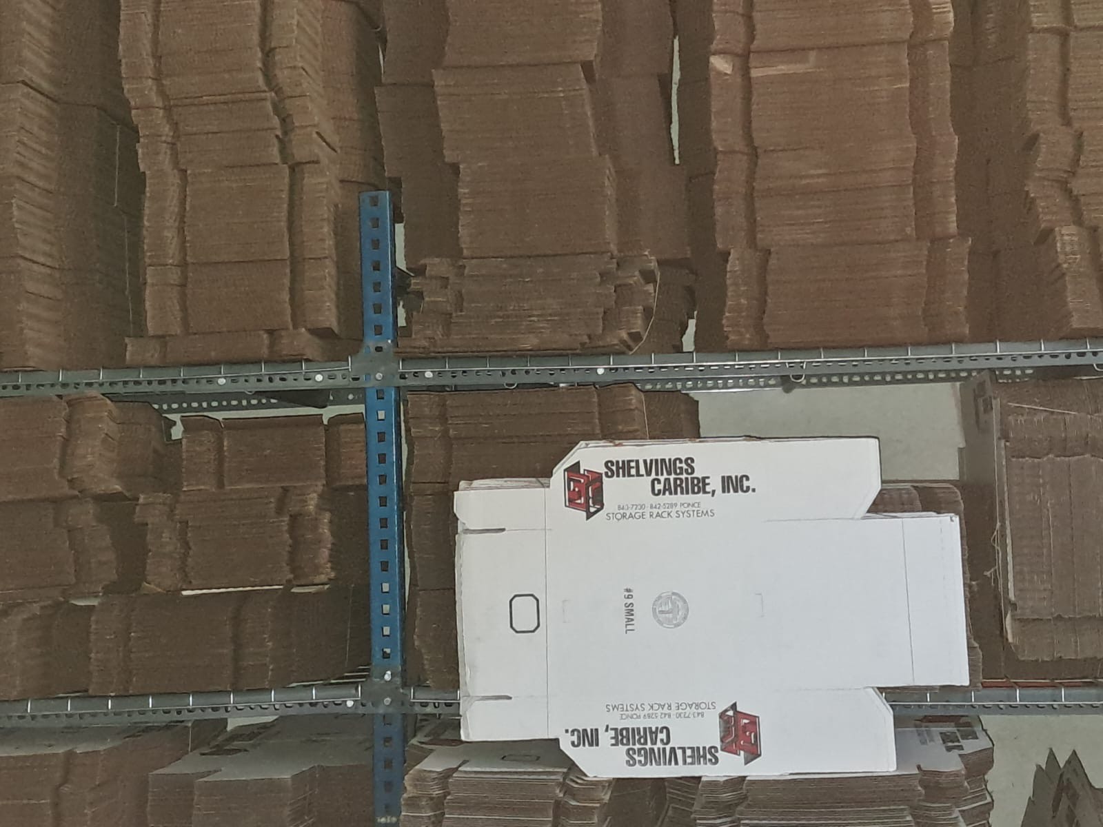 Carton Boxes Shelving