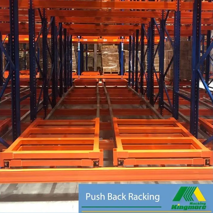 Push Back Rack 