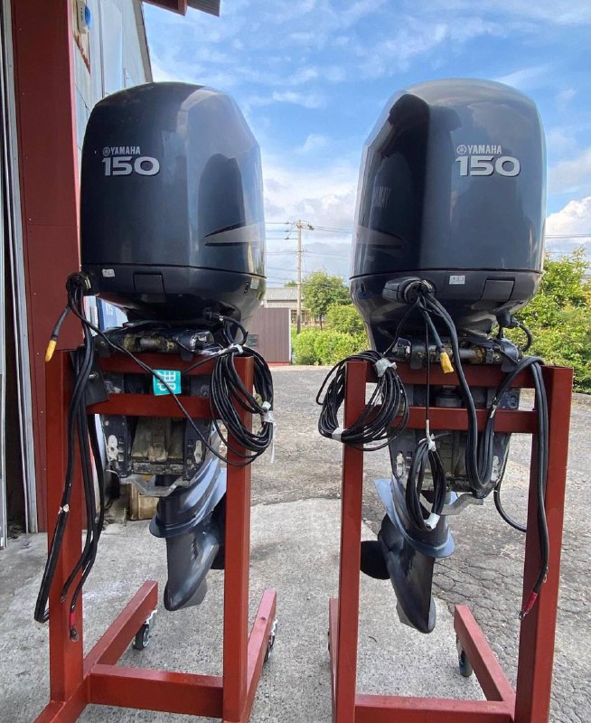 150hp twin Yamaha four stroke