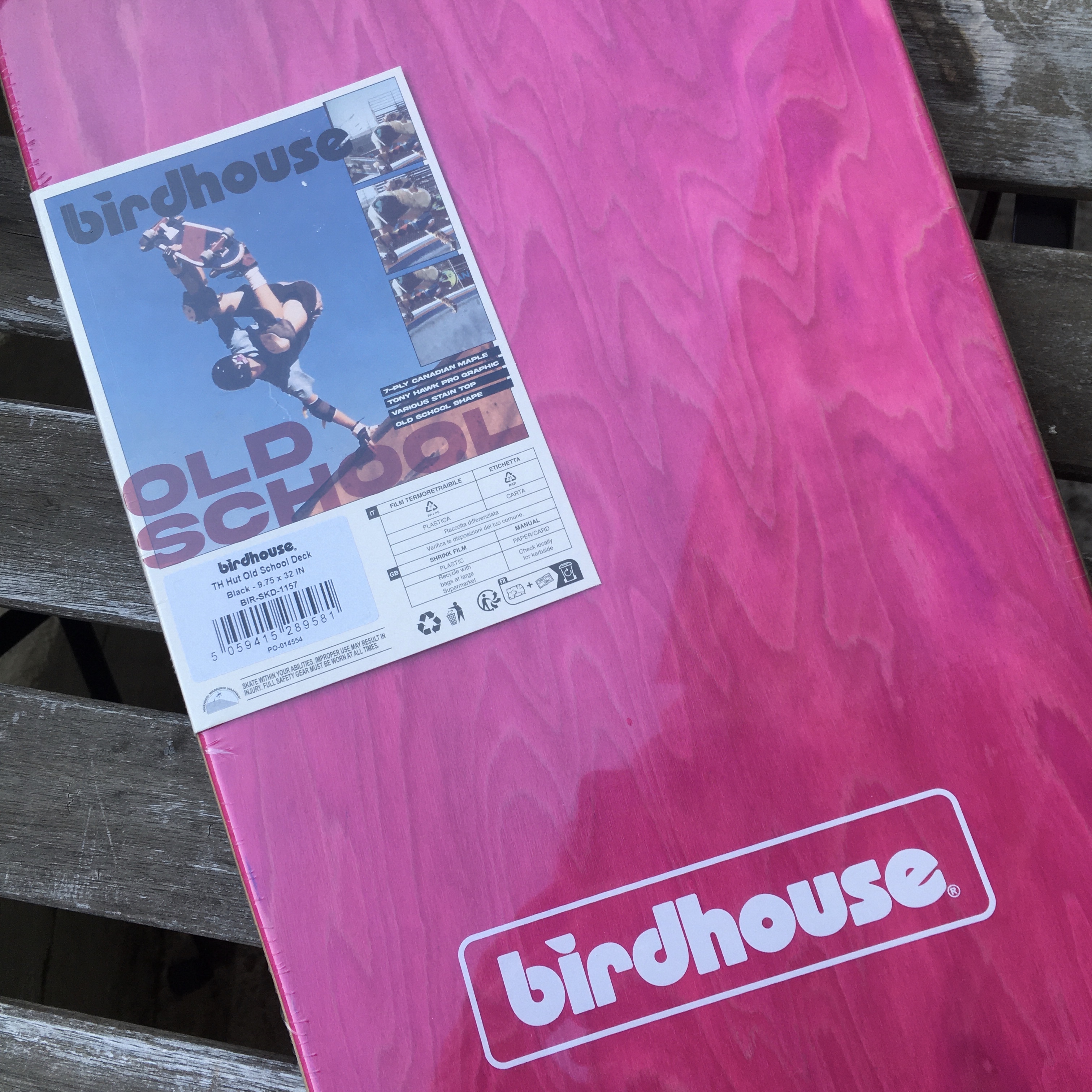 9.75 Birdhouse - Tony Hawk - TH Hut Old School  lap