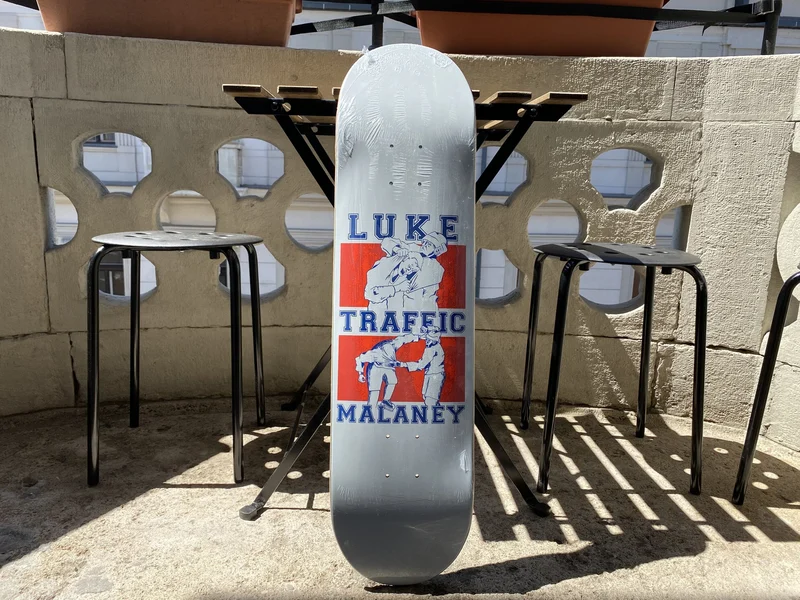 8.0 Traffic - Luke Malaney - Fistcuts gördeszka lap 