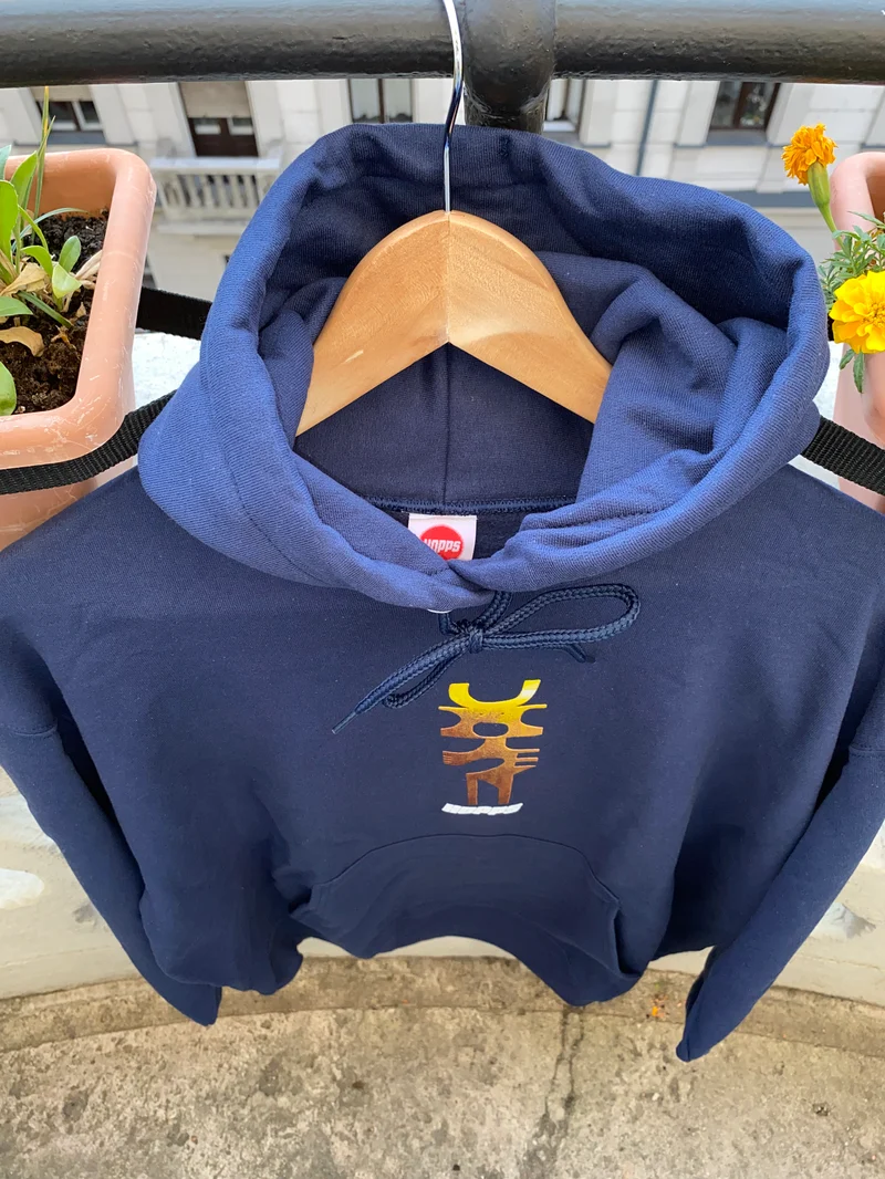 HOPPS - Sculpture - kapucnis - navy