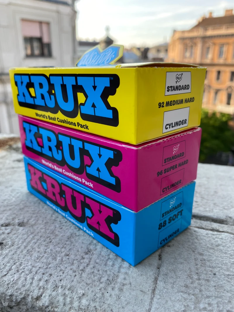 Krux - gumipogácsa készlet - 96 nagyon kemény