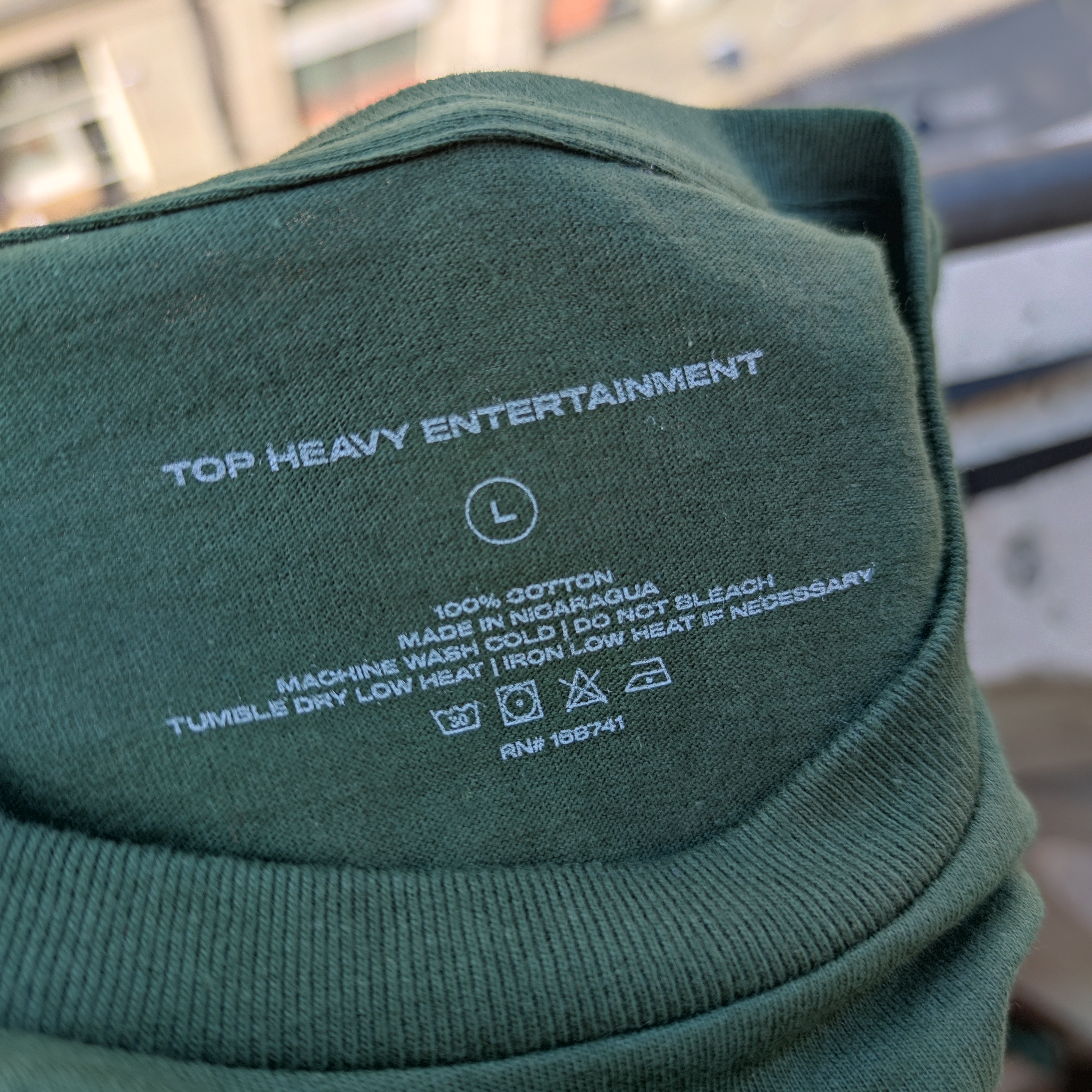Top Heavy - Timeless - zöld - póló