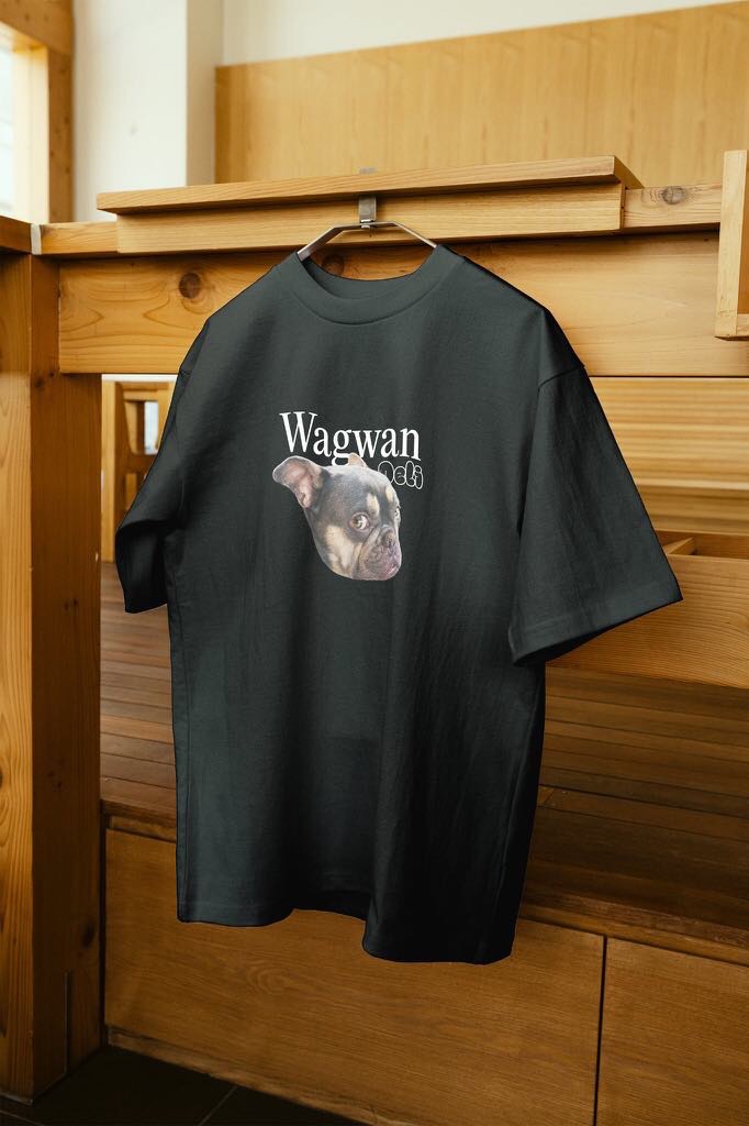 Deli - Wagwan póló - fekete