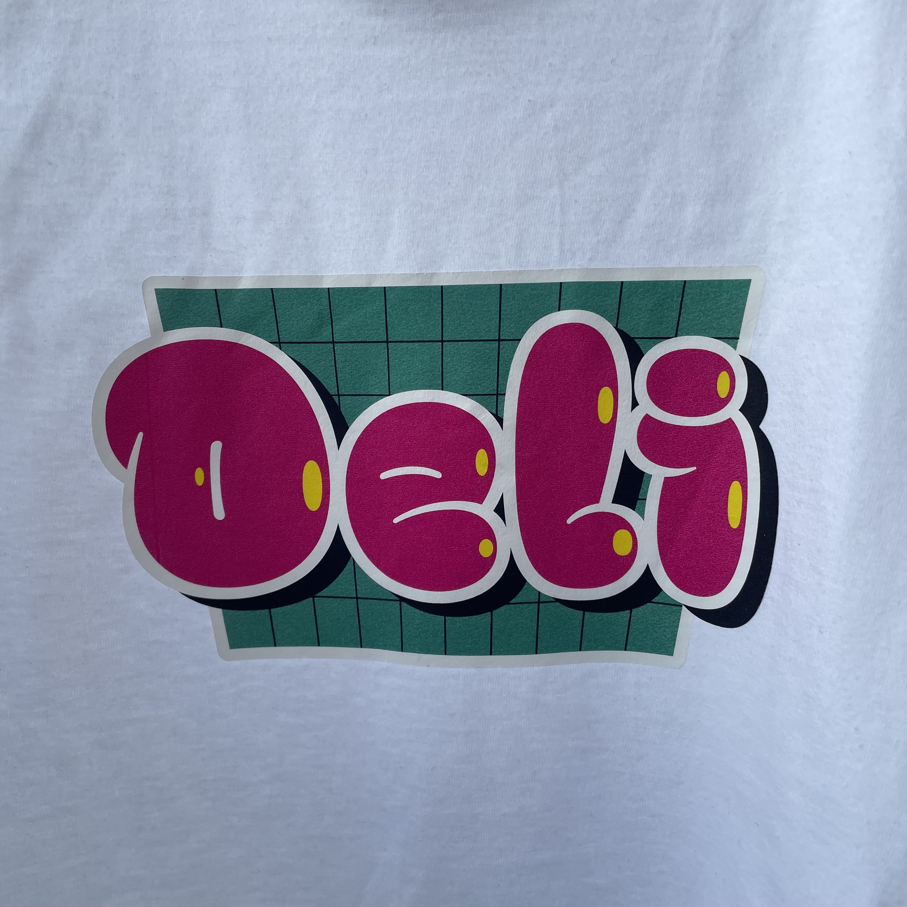 Deli - ninetees póló - fehér