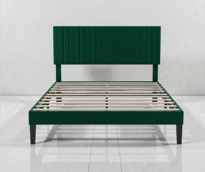 QUEEN Size Upholstered Bed 