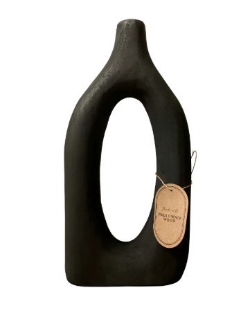 Modern Decorative Wood Sculpture