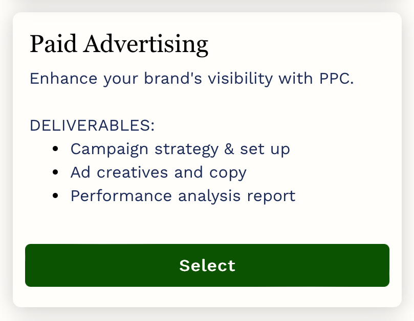 Paid Advertising 