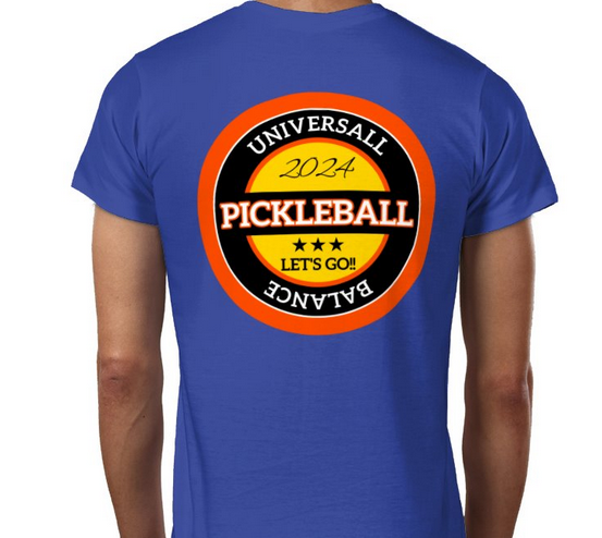 Universal balance pickleball t-shirt