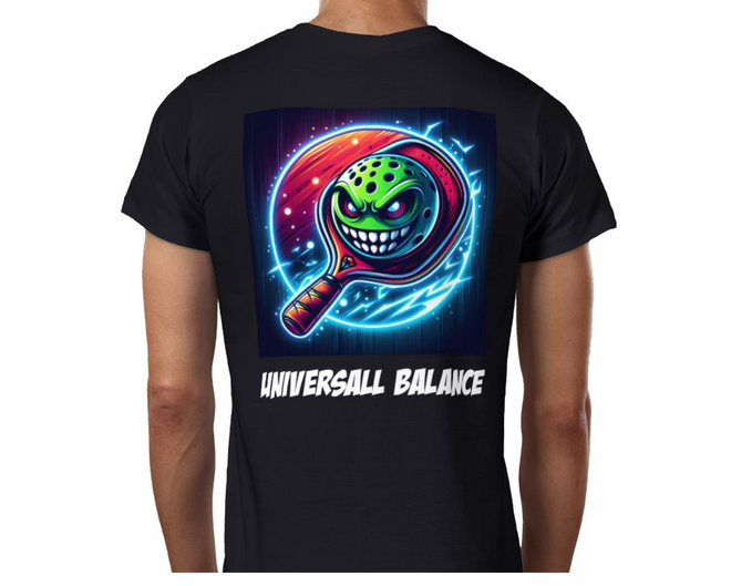 Universall balance Sneaky Ball pickleball t-shirt