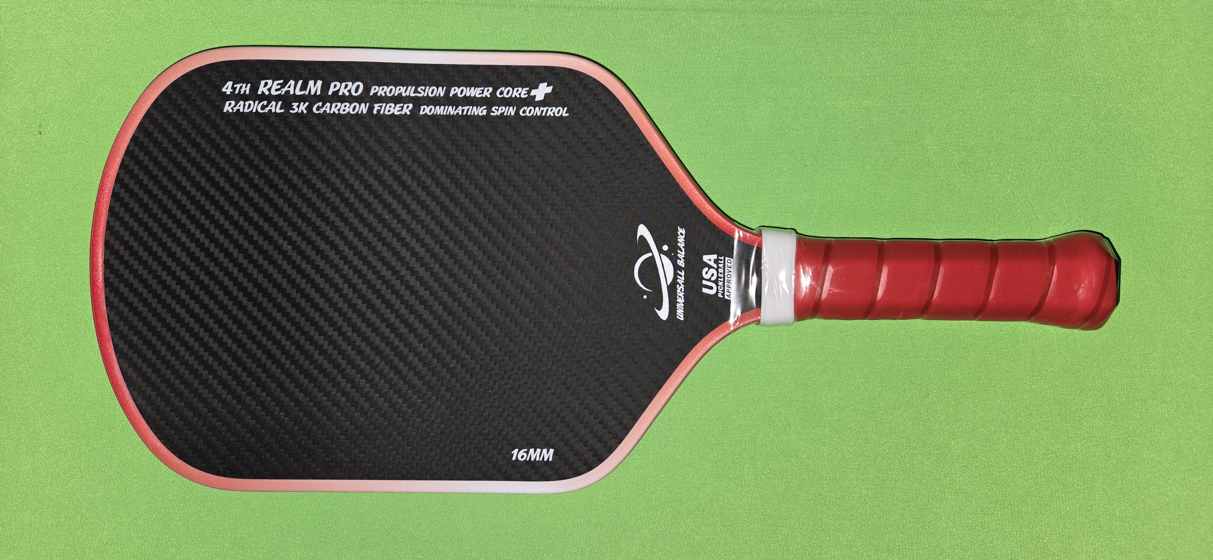Universall Balance 16mm Propulsion Power Core 4TH REALM PRO power paddle Pickleball Paddle