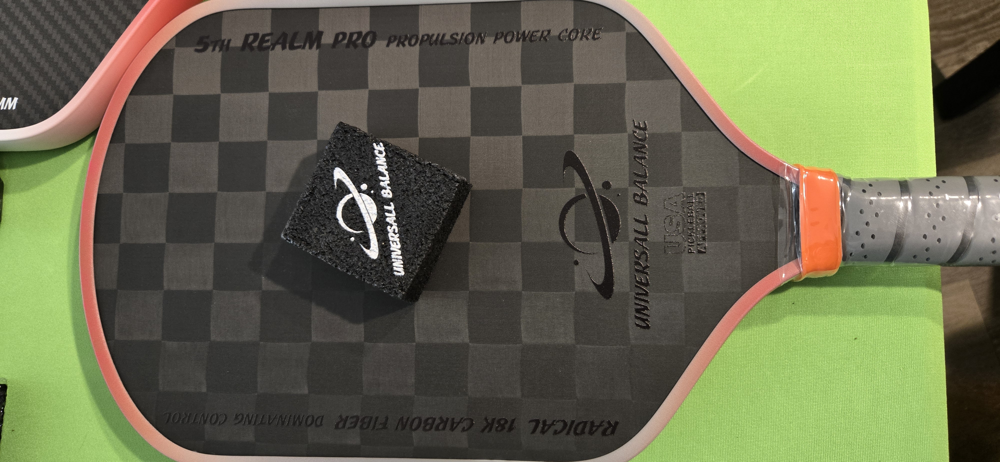 Universall Balance 18K carbon fiber or Killer Kevlar mix surface 5TH REALM PRO 16mm Power core Pickleball Paddle