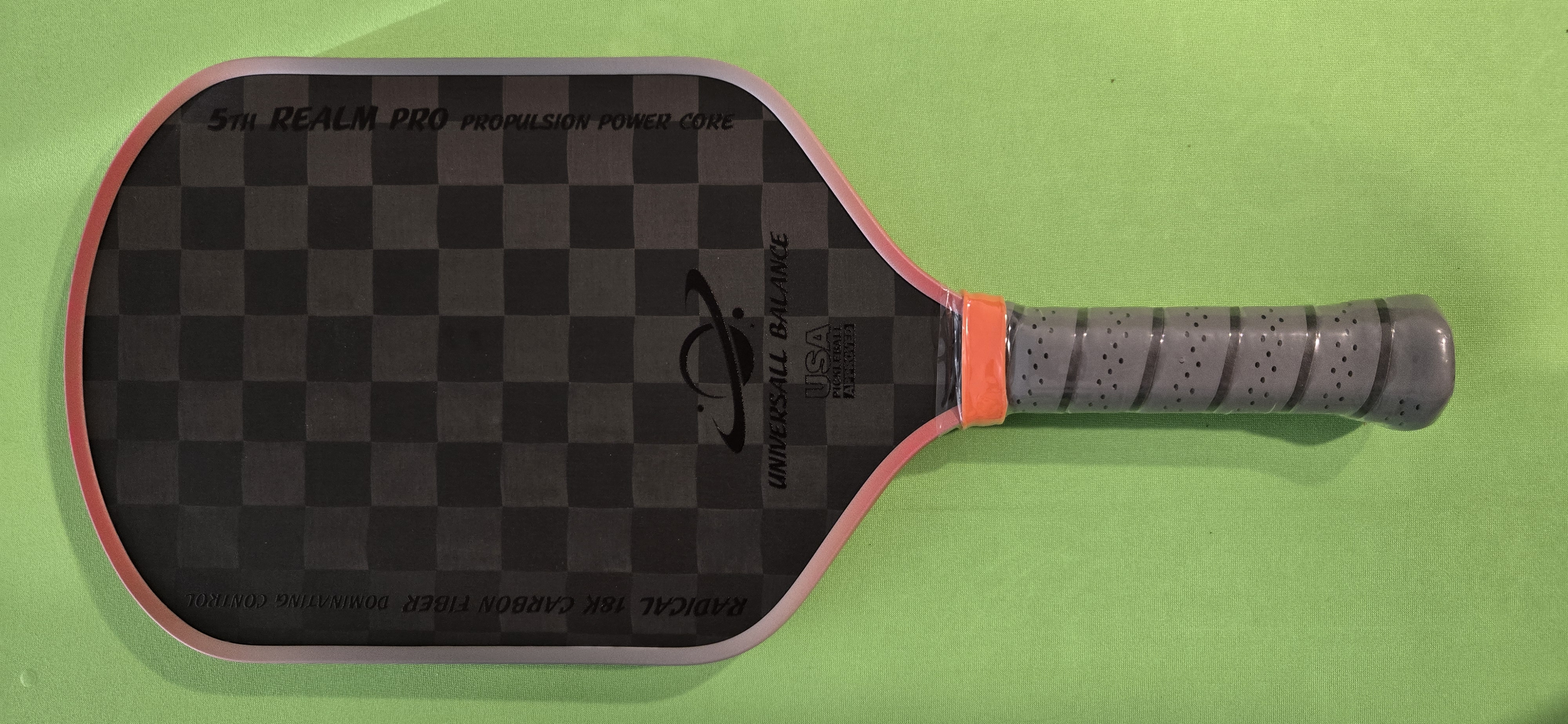 Universall Balance 18K carbon fiber or Killer Kevlar mix surface 5TH REALM PRO 16mm Power core Pickleball Paddle