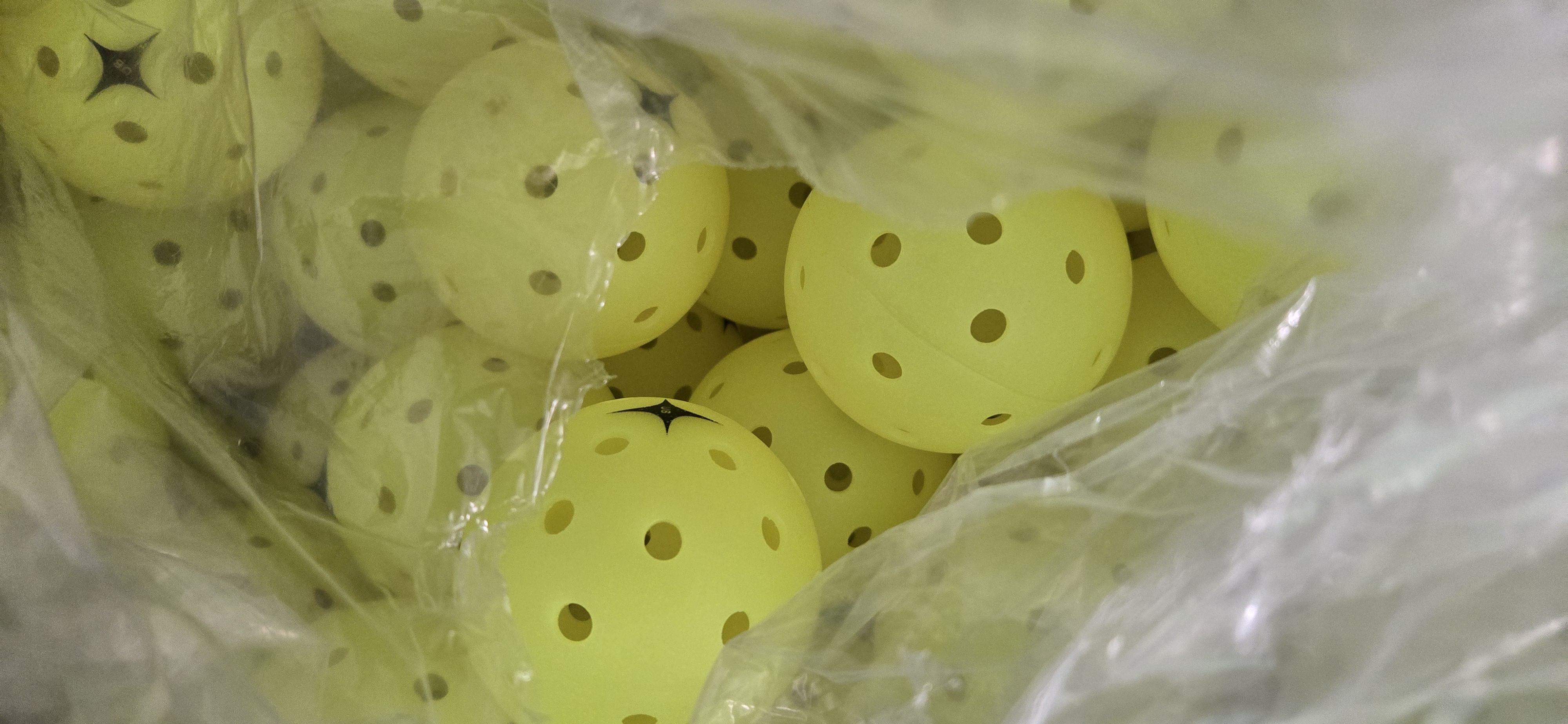 The Star40 Yellow (Franklin Capatible) Pickleball Longer Lasting 