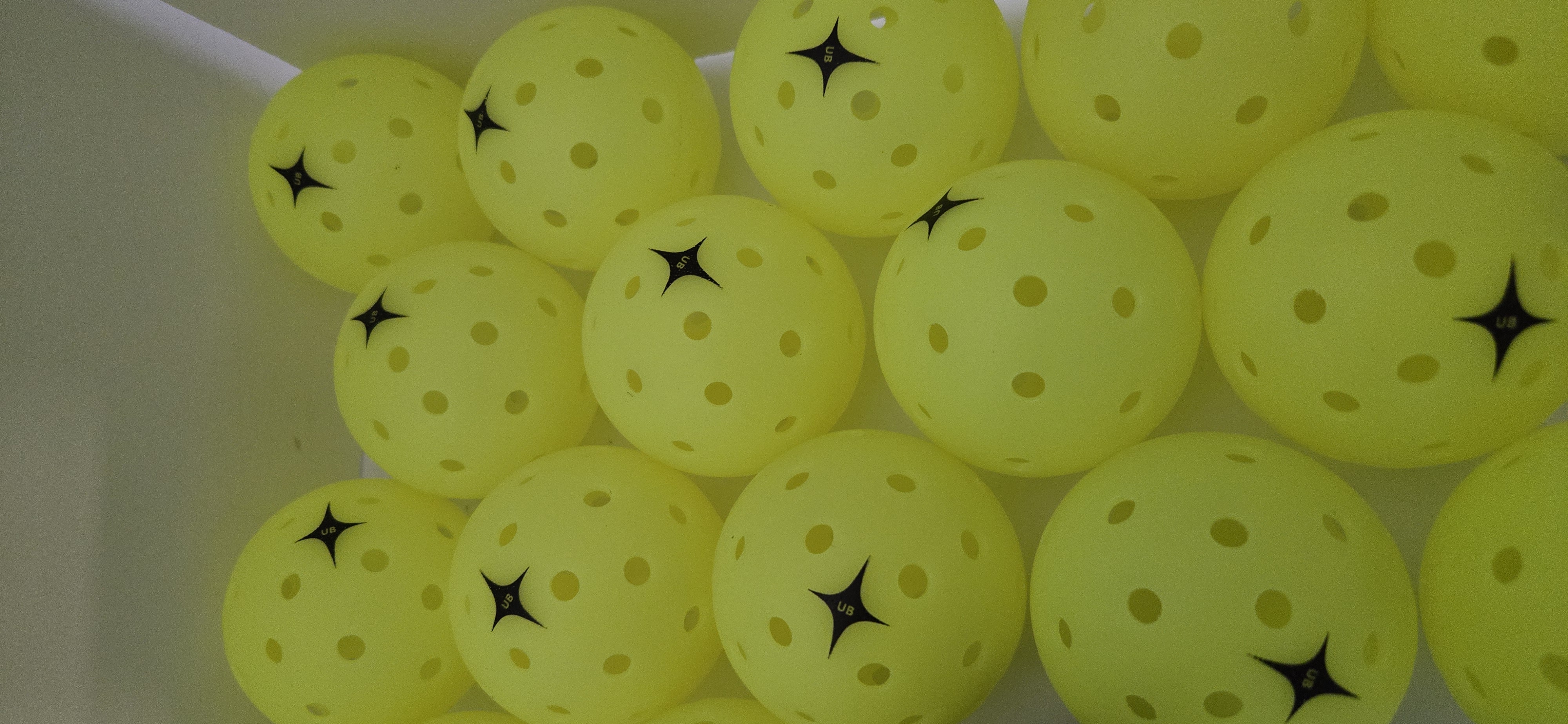 The Star40 Yellow (Franklin Capatible) Pickleball Longer Lasting 