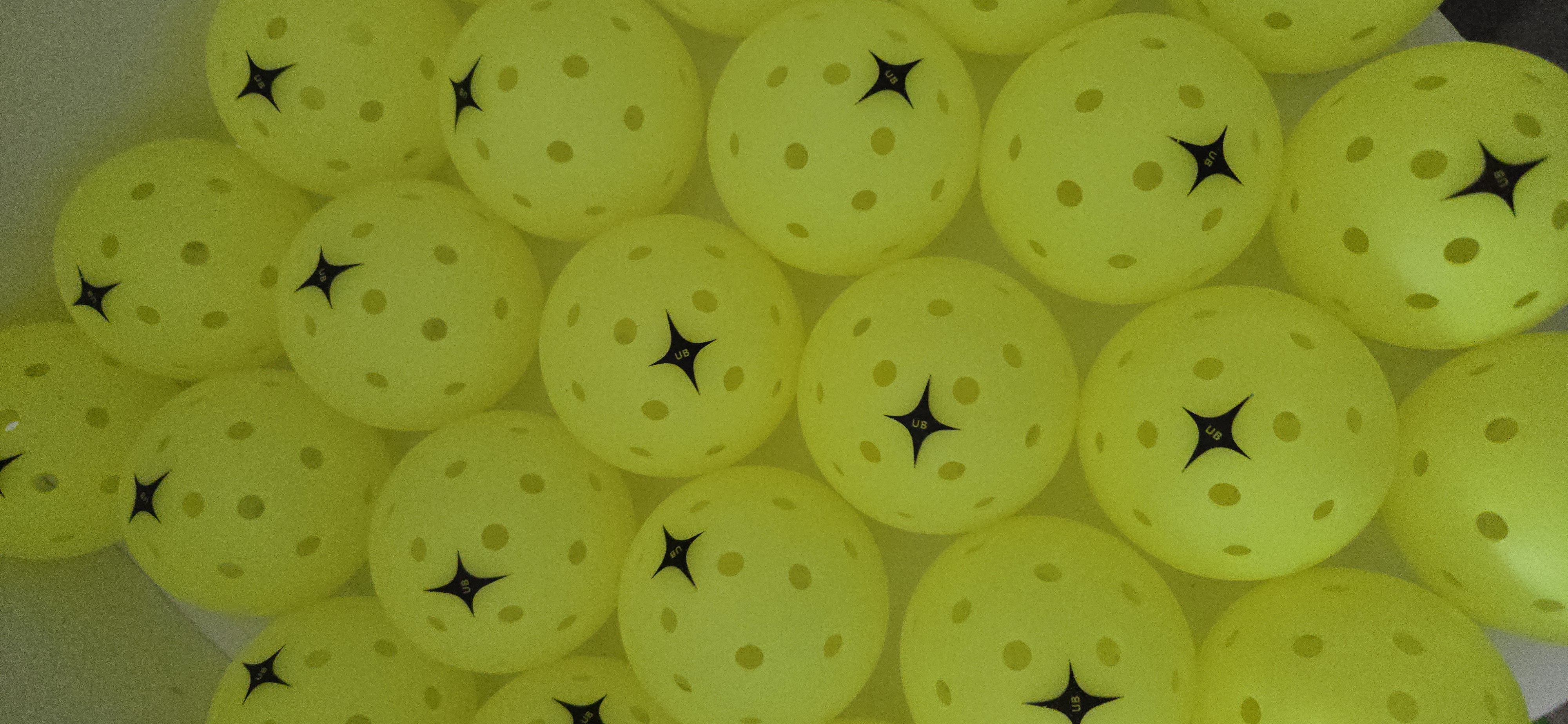 The Star40 Yellow (Franklin Capatible) Pickleball Longer Lasting 